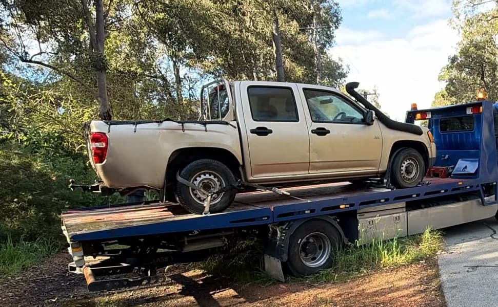 2010 Holden Colorado removed in Stoneville