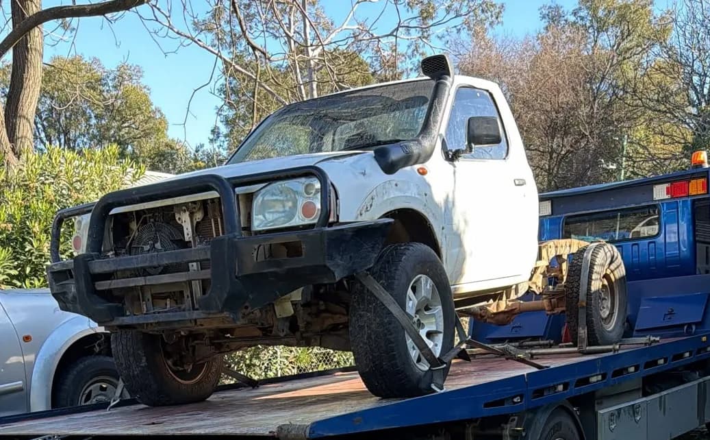 2005 Nissan Navara D22 removed in Sawyers Valley