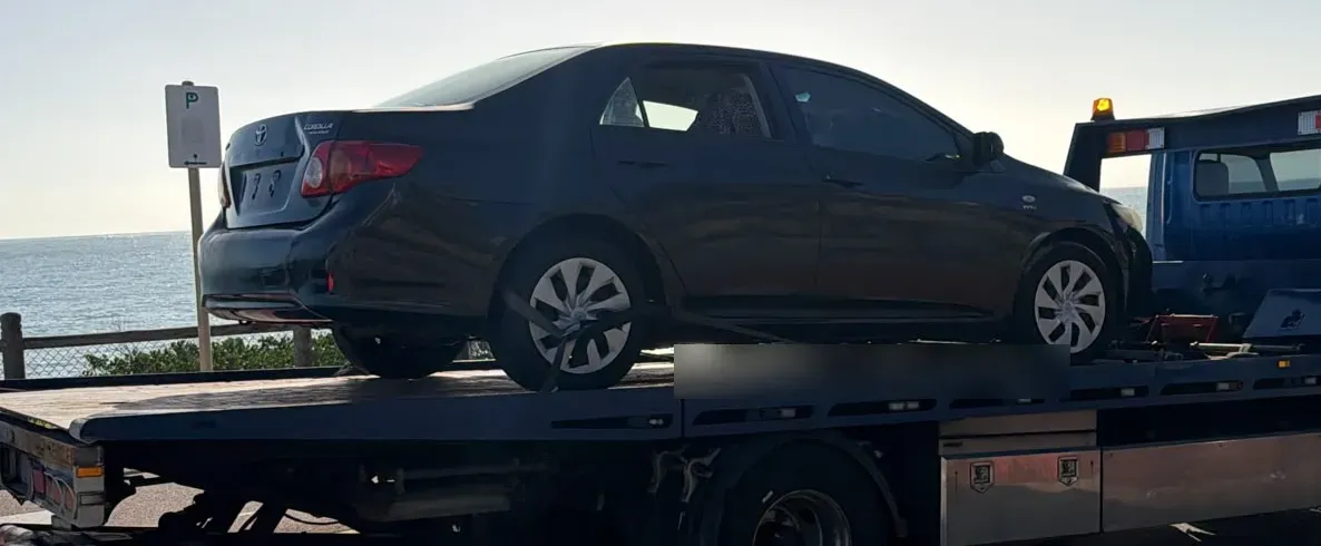 2008 Toyota Corolla removed in City Beach